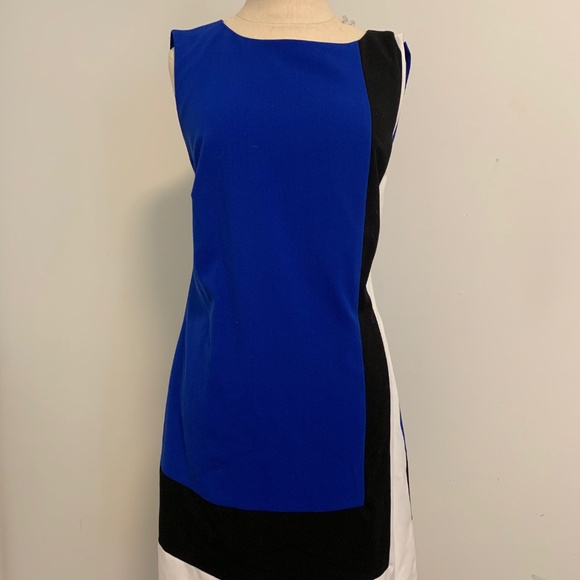 Ralph Lauren Color Block Business Dress - Picture 4 of 5
